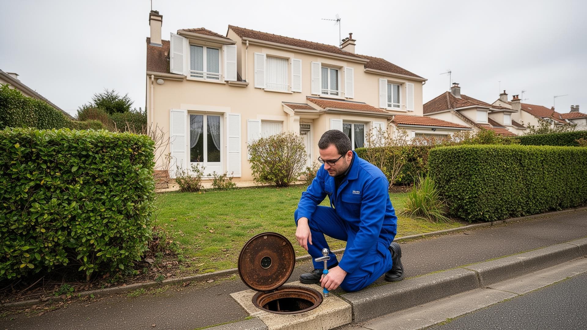 Technicien débouchage canalisation Val-d'Oise